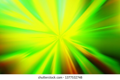 Light Green, Yellow vector abstract blurred layout. Abstract colorful illustration with gradient. The best blurred design for your business.