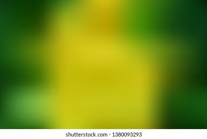 Light Green, Yellow vector abstract bright texture. Abstract colorful illustration with gradient. Background for a cell phone.