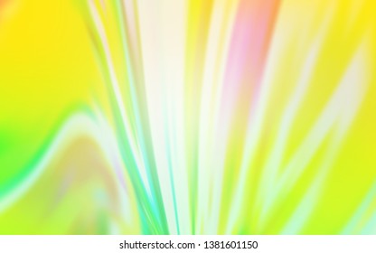 Light Green, Yellow vector abstract blurred background. New colored illustration in blur style with gradient. New design for your business.