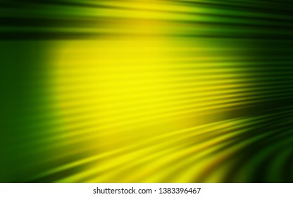 Light Green, Yellow vector abstract bright pattern. Creative illustration in halftone style with gradient. Background for designs.