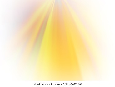 Light Green, Yellow vector abstract blurred background. A completely new color illustration in a bokeh style. A completely new design for your business.