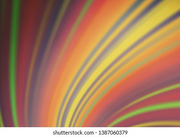 Light Green, Yellow vector abstract blurred background. Glitter abstract illustration with an elegant design. The template can be used for your brand book.