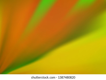 Light Green, Yellow vector abstract bright background. Shining colorful illustration in a Brand new style. A new texture for your design.