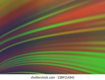 Light Green, Yellow vector abstract bright background. A completely new color illustration in a bokeh style. The best blurred design for your business.