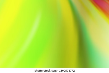 Light Green, Yellow vector abstract blurred layout. Abstract colorful illustration with gradient. Background for designs.