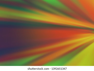 Light Green, Yellow vector abstract bright template. A completely new color illustration in a bokeh style. The elegant pattern for brand book.