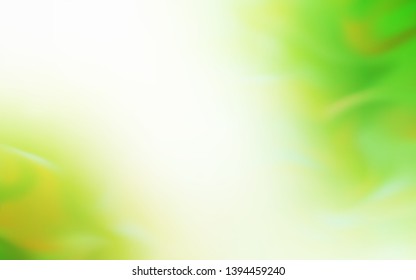 Light Green, Yellow vector abstract layout. An elegant bright illustration with gradient. Background for designs.