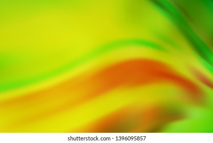 Light Green, Yellow vector abstract blurred background. Abstract colorful illustration with gradient. New way of your design.