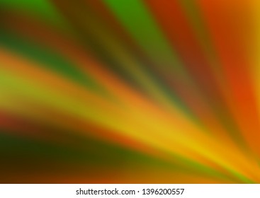 Light Green, Yellow vector abstract blurred template. Colorful illustration in blurry style with gradient. The blurred design can be used for your web site.