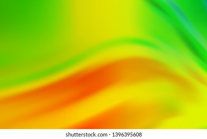 Light Green, Yellow vector abstract layout. Shining colored illustration in smart style. New design for your business.