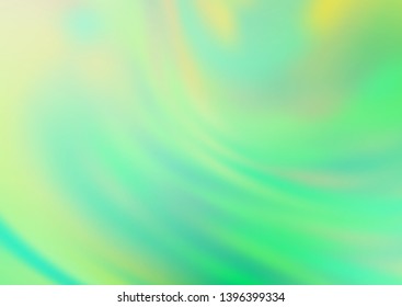 Light Green, Yellow vector abstract bright background. Shining colorful illustration in a Brand new style. Brand new design for your business.