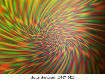 Light Green, Yellow vector abstract bright template. A completely new color illustration in a bokeh style. The template for backgrounds of cell phones.