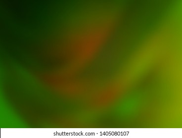 Light Green, Yellow vector abstract background. Colorful illustration in blurry style with gradient. The template for backgrounds of cell phones.