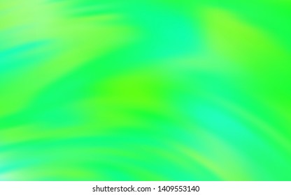 Light Green, Yellow vector abstract bright template. A completely new colored illustration in blur style. New style design for your brand book.