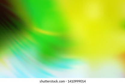 Light Green, Yellow vector abstract blurred background. Colorful illustration in abstract style with gradient. The best blurred design for your business.