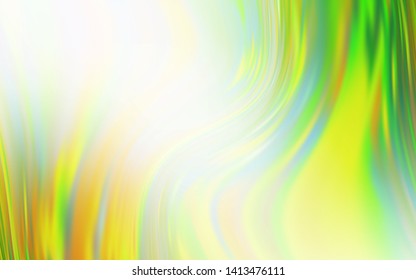 Light Green, Yellow vector abstract blurred background. Abstract colorful illustration with gradient. Smart design for your work.