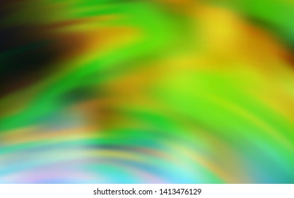 Light Green, Yellow vector abstract bright template. An elegant bright illustration with gradient. New design for your business.