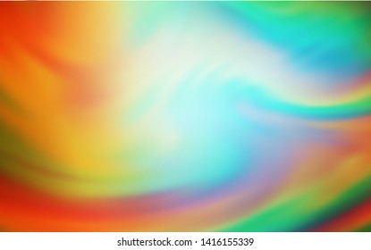 Light Green, Yellow vector abstract layout. Glitter abstract illustration with gradient design. New style design for your brand book.