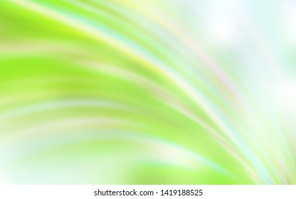 Light Green, Yellow vector abstract blurred background. Colorful illustration in abstract style with gradient. Smart design for your work.