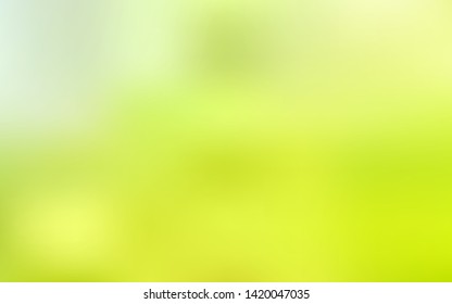 Light Green, Yellow vector abstract blurred background. Colorful illustration in abstract style with gradient. The best blurred design for your business.