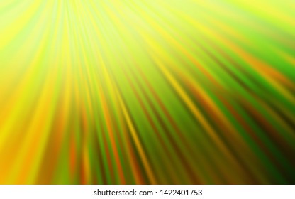 Light Green, Yellow vector abstract bright template. Abstract colorful illustration with gradient. Background for designs.