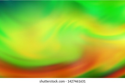 Light Green, Yellow vector abstract bright template. Abstract colorful illustration with gradient. New style design for your brand book.