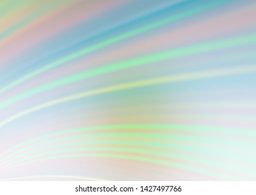 Light Green, Yellow vector abstract bright template. A vague abstract illustration with gradient. The blurred design can be used for your web site.