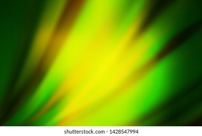 Light Green, Yellow vector abstract layout. Colorful abstract illustration with gradient. New design for your business.