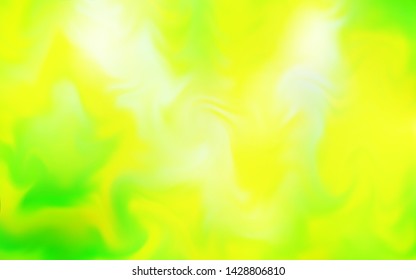 Light Green, Yellow vector abstract bright template. An elegant bright illustration with gradient. New design for your business.