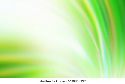 Light Green, Yellow vector abstract blurred layout. New colored illustration in blur style with gradient. Completely new design for your business.