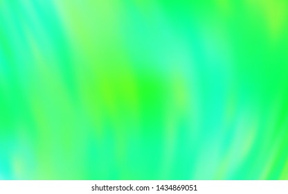 Light Green, Yellow vector abstract blurred layout. Modern abstract illustration with gradient. Background for designs.