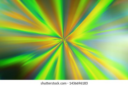 Light Green, Yellow vector abstract blurred layout. Modern abstract illustration with gradient. New way of your design.