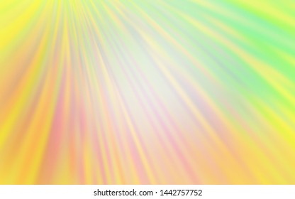Light Green, Yellow vector abstract blurred background. Creative illustration in halftone style with gradient. Background for a cell phone.