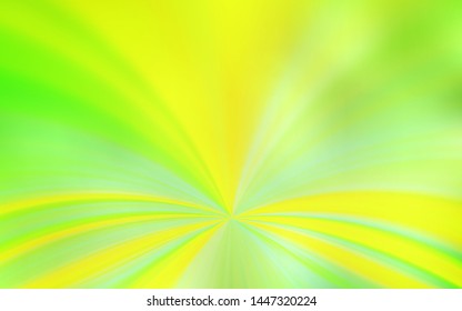 Light Green, Yellow vector abstract bright texture. Abstract colorful illustration with gradient. Smart design for your work.