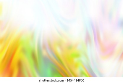 Light Green, Yellow vector abstract bright pattern. Creative illustration in halftone style with gradient. Blurred design for your web site.