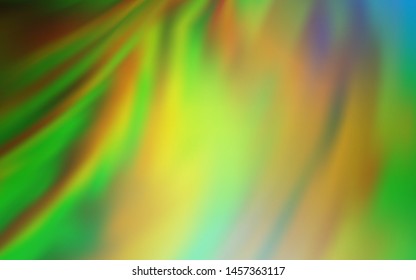 Light Green, Yellow vector abstract bright pattern. Modern abstract illustration with gradient. Blurred design for your web site.