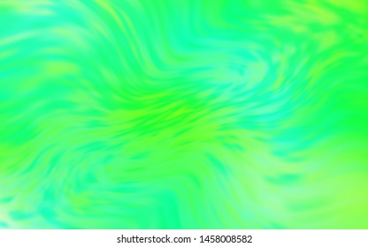 Light Green, Yellow vector abstract bright pattern. Colorful illustration in abstract style with gradient. New style design for your brand book.