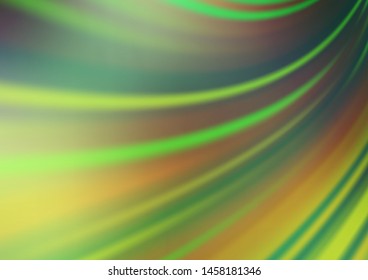 Light Green, Yellow vector abstract background. Colorful illustration in abstract style with gradient. The background for your creative designs.