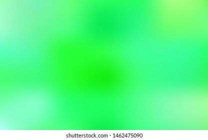 Light Green, Yellow vector abstract blurred background. Modern abstract illustration with gradient. Elegant background for a brand book.