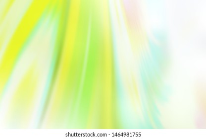 Light Green, Yellow vector abstract blurred background. Modern abstract illustration with gradient. Elegant background for a brand book.
