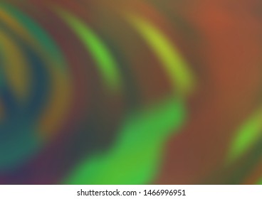 Light Green, Yellow vector abstract blurred template. Glitter abstract illustration with an elegant design. The template for backgrounds of cell phones.