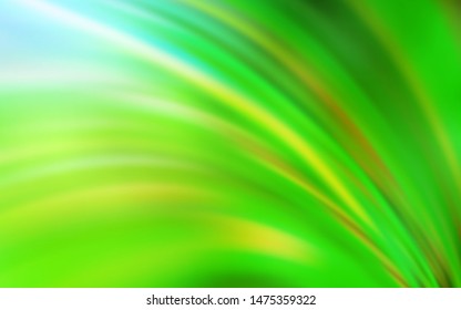 Light Green, Yellow vector abstract bright texture. Shining colored illustration in smart style. New design for your business.