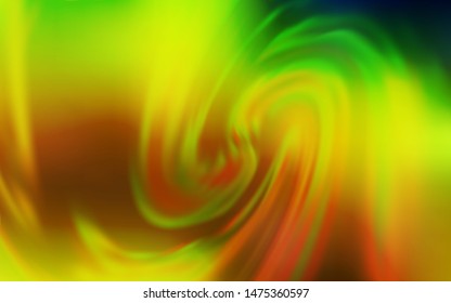 Light Green, Yellow vector abstract bright template. Modern abstract illustration with gradient. New way of your design.