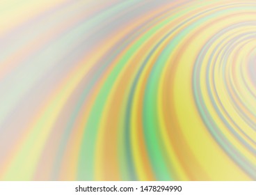 Light Green, Yellow vector abstract blurred pattern. Shining colorful illustration in a Brand new style. The best blurred design for your business.