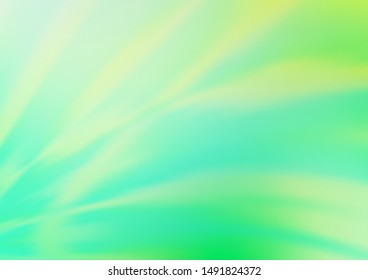 Light Green, Yellow vector abstract bright background. Shining colorful illustration in a Brand new style. The elegant pattern for brand book.