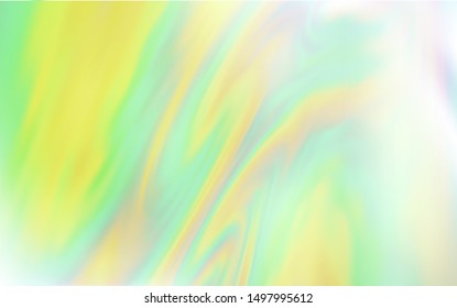 Light Green, Yellow vector abstract bright texture. Colorful illustration in abstract style with gradient. New style design for your brand book.