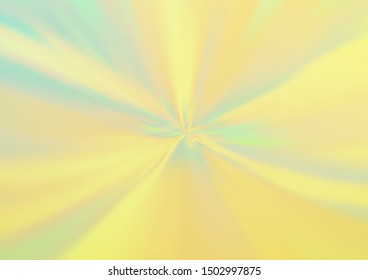 Light Green, Yellow vector abstract blurred background. Colorful abstract illustration with gradient. The blurred design can be used for your web site.
