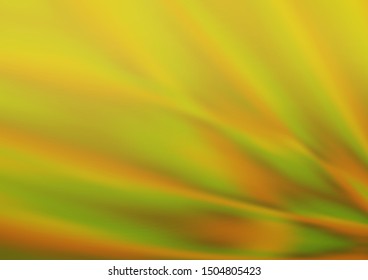 Light Green, Yellow vector abstract template. An elegant bright illustration with gradient. The background for your creative designs.