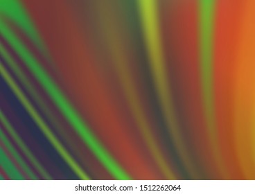 Light Green, Yellow vector abstract blurred template. Creative illustration in halftone style with gradient. The best blurred design for your business.