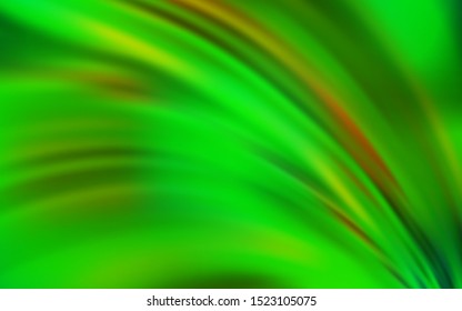 Light Green, Yellow vector abstract blurred layout. New colored illustration in blur style with gradient. The best blurred design for your business.